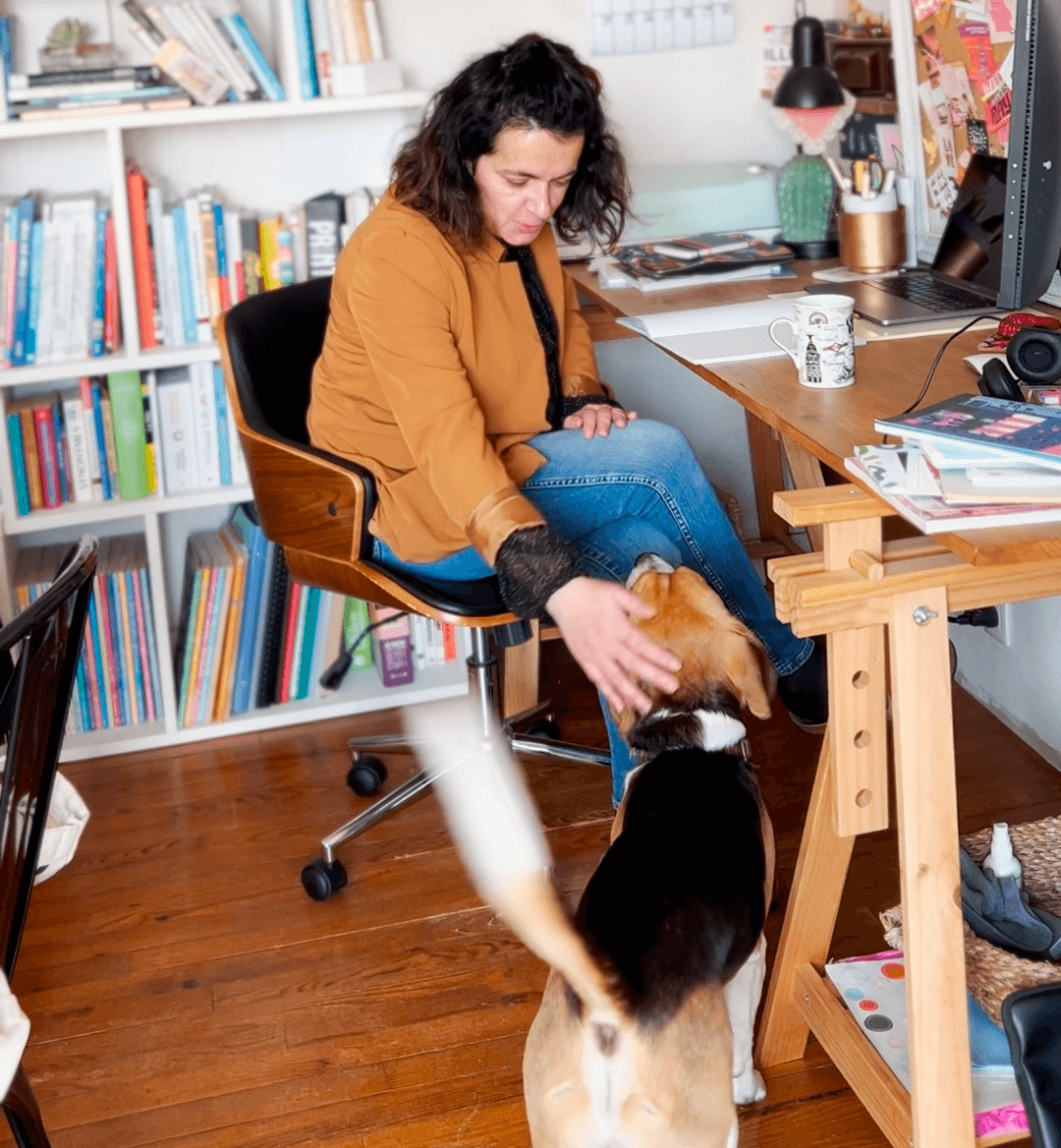 Coulisses création identité visuelle - mascotte-Atelier graphiste Vogandco en Drôme